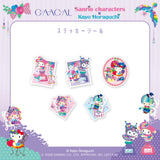 GAACAL Kayo Horaguchi × Sanrio Characters Sticker Set