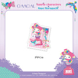 GAACAL Kayo Horaguchi × Sanrio Characters Sticker Set