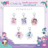 GAACAL Kayo Horaguchi × Sanrio Characters Acrylic Strap