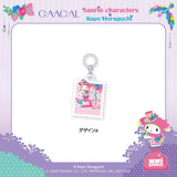 GAACAL Kayo Horaguchi × Sanrio Characters Acrylic Strap