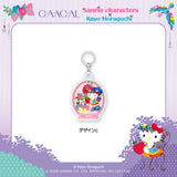 GAACAL Kayo Horaguchi × Sanrio Characters Acrylic Strap