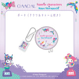 GAACAL Kayo Horaguchi x Sanrio Characters Pouch (with acrylic charm)