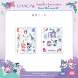 GAACAL Kayo Horaguchi × Sanrio Characters Decal Stickers