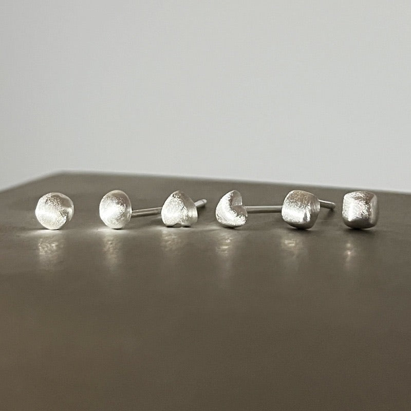 "Pure Flower" Pearl Ring Earrings