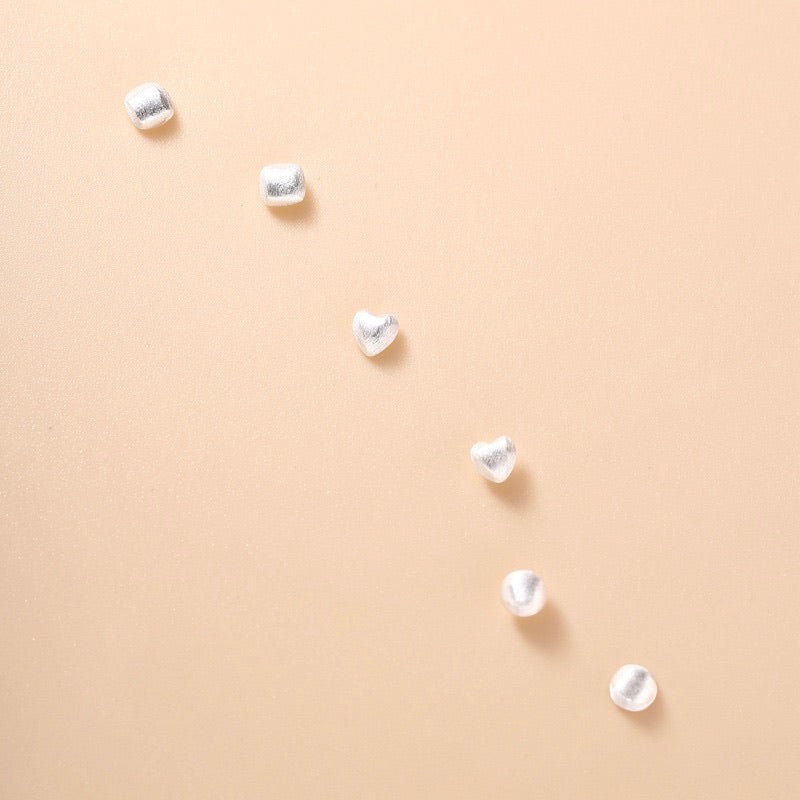 "Pure Flower" Pearl Ring Earrings