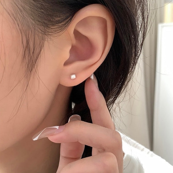 "Pure Flower" Pearl Ring Earrings