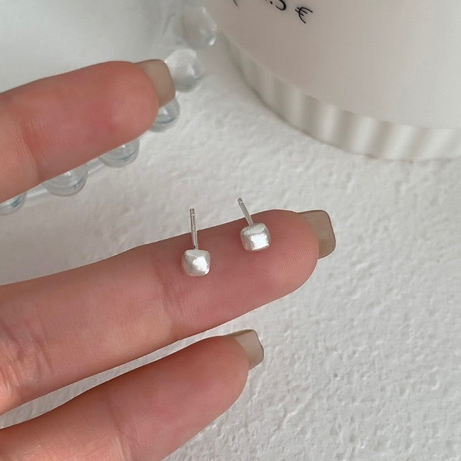 "Pure Flower" Pearl Ring Earrings