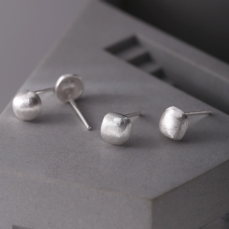 "Pure Flower" Pearl Ring Earrings