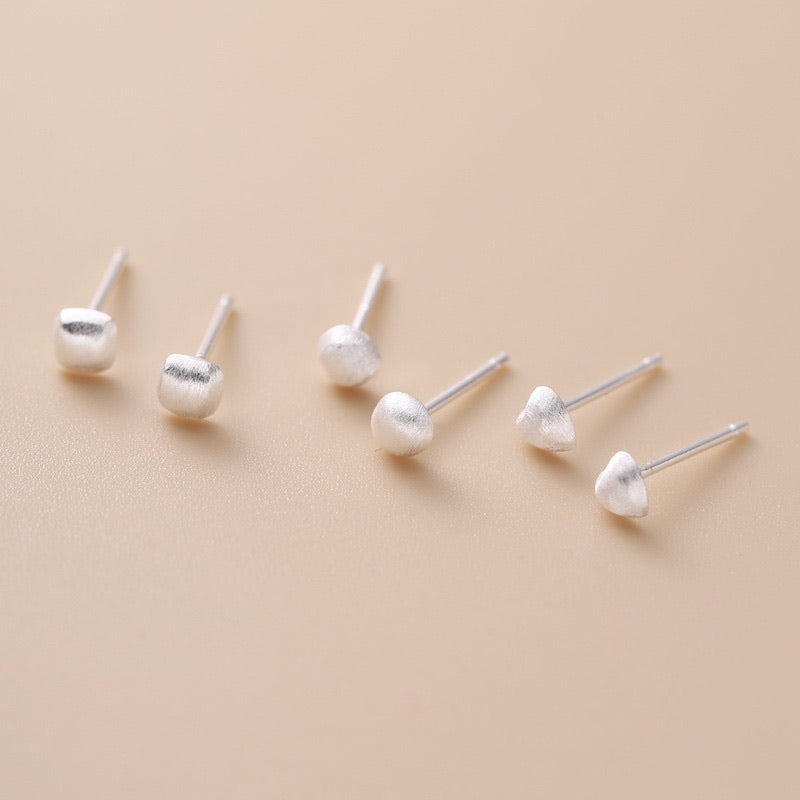 "Pure Flower" Pearl Ring Earrings