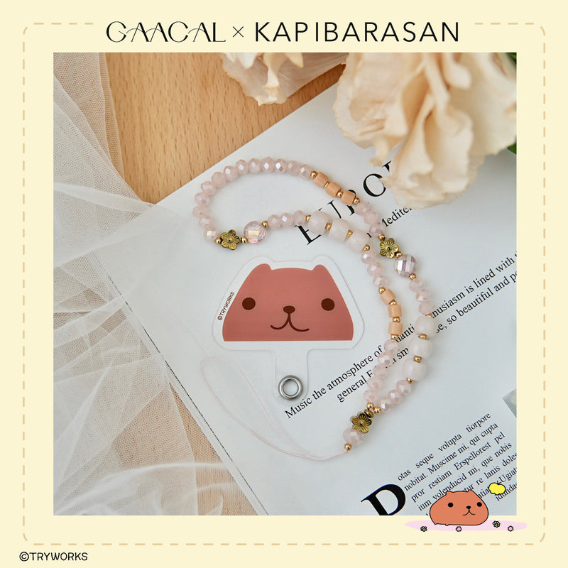 [New] GAACAL x Capybara with beaded strap holder 