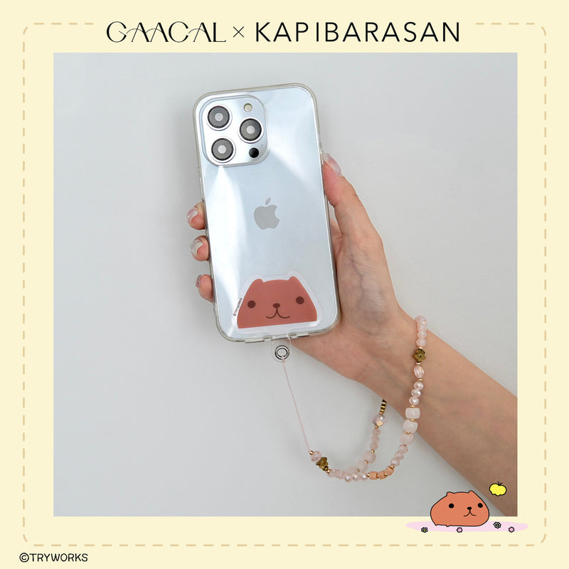 [New] Limited quantity GAACAL x Capybara with beaded strap holder