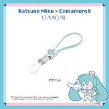 GAACAL×初音ミク×シナモロール 2in1急速充電ケーブル（ストラップ付き）データ転送対応