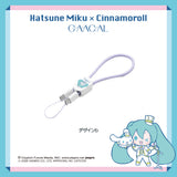 GAACAL×初音ミク×シナモロール 2in1急速充電ケーブル（ストラップ付き）データ転送対応