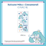 GAACAL × Hatsune Miku × Cinnamoroll Transfer Stickers