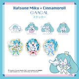 GAACAL×初音ミク×シナモロール  ステッカーシール