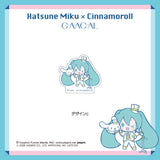 GAACAL×初音ミク×シナモロール  ステッカーシール