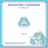 GAACAL×初音ミク×シナモロール  ステッカーシール
