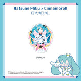 GAACAL×初音ミク×シナモロール  ステッカーシール