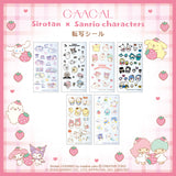 GAACAL Exclusive: Shirotan x Sanrio Characters Transfer Stickers