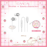 GAACAL Exclusive: Shirotan x Sanrio Characters Type-C Earphones