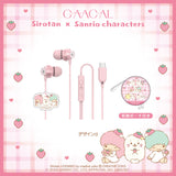 GAACAL Exclusive: Shirotan x Sanrio Characters Type-C Earphones