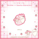 GAACAL Exclusive: Shirotan x Sanrio Characters Sticker Set