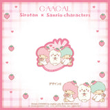 GAACAL Exclusive: Shirotan x Sanrio Characters Sticker Set