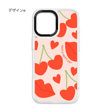「チェリーリボン」着せ替えデザインプレート【PaleCase(パレケース)専用】