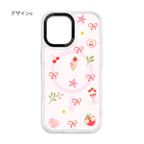 「チェリーリボン」着せ替えデザインプレート【PaleCase(パレケース)専用】