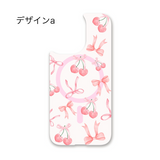 「チェリーリボン」着せ替えデザインプレート【PaleCase(パレケース)専用】
