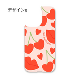 「チェリーリボン」着せ替えデザインプレート【PaleCase(パレケース)専用】