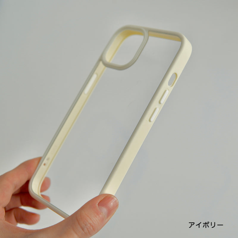 「パステルアレンジ」6色展開パステルiPhoneケース - gaacal gaacal アイボリー / iPhone 13 gaacal スマホケース 「パステルアレンジ」6色展開パステルiPhoneケース