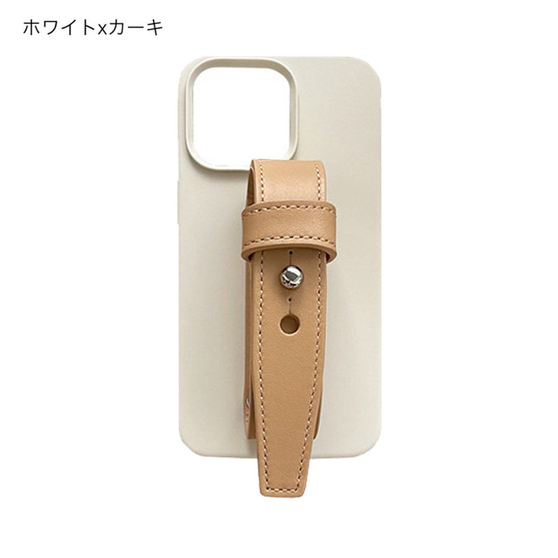 "Smartphone Band" Smartphone case with drop prevention belt