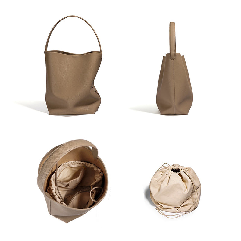 "Ahead of the Trend" Cowhide Bucket Bag