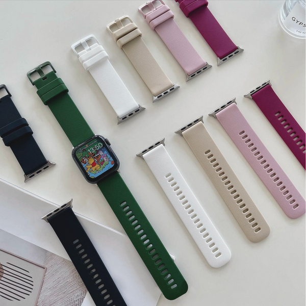 "Little Formation" Silicone Apple Watch Band 