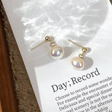 "Shake Your Heart" Freshwater Pearl Earrings 