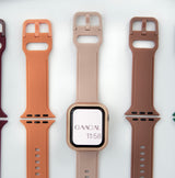 "Dark colors" silicone Apple Watch band 