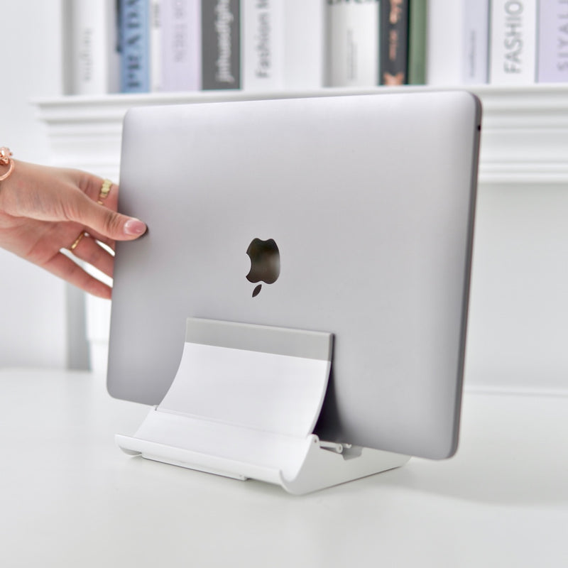 "A breath of fresh air for your buddy" Two-in-one laptop stand