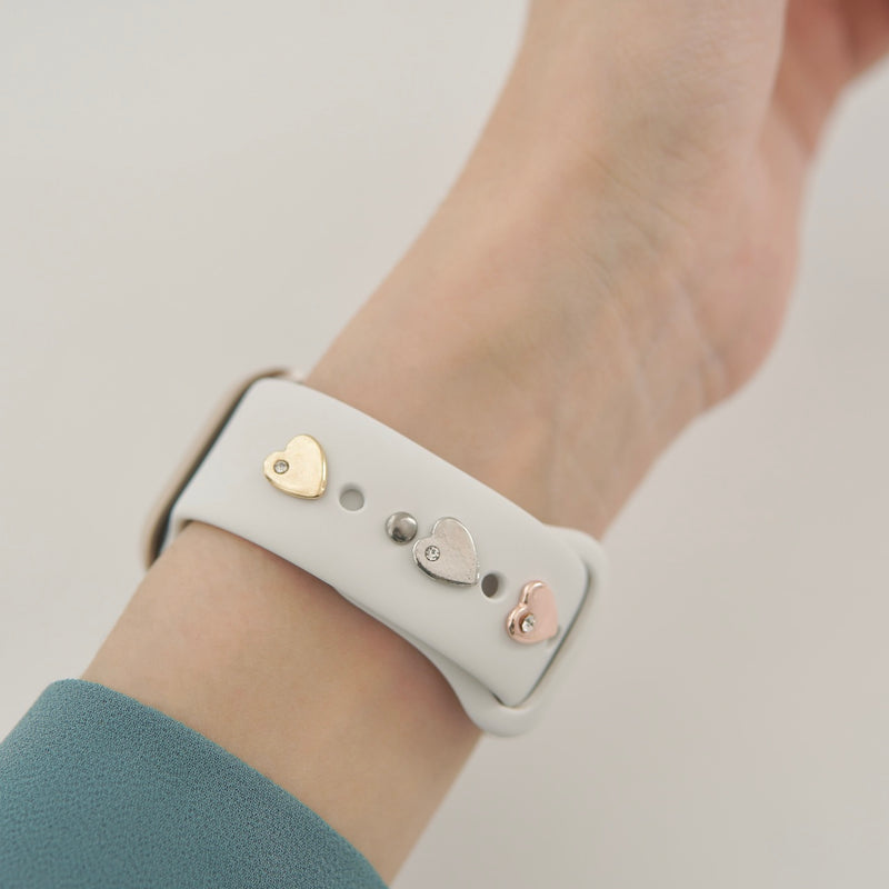 "Peek-a-boo Heart" Apple Watch Band Accessory