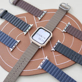 "Mannish Deep" PU Leather Apple Watch Band 