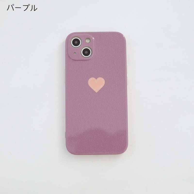 [In stock now] "Point Heart" heart pattern TPU smartphone case