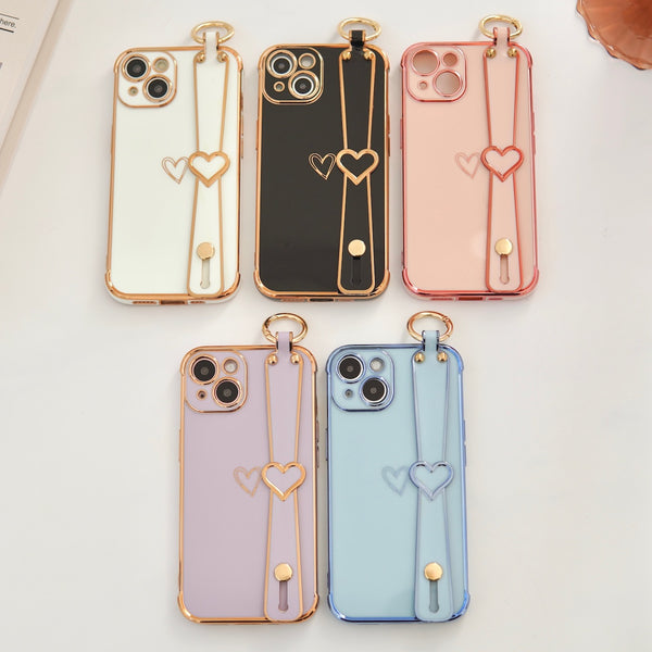 "Connecting Hearts" Smartphone case with heart band