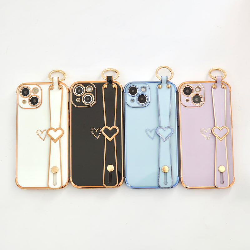 "Connecting Hearts" Smartphone case with heart band