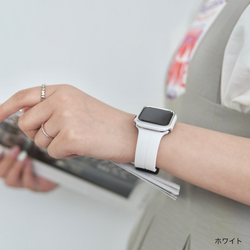 "Magline" Silicone Apple Watch Band 