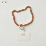 "Everyday, cat and me" cat-shaped smartphone strap