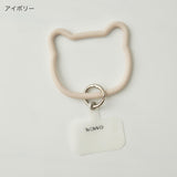 "Everyday, cat and me" cat-shaped smartphone strap