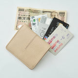 "Just the right size for your palm" PU leather mini wallet