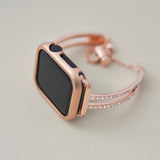 "Connected Bangle" Metal Apple Watch Band 