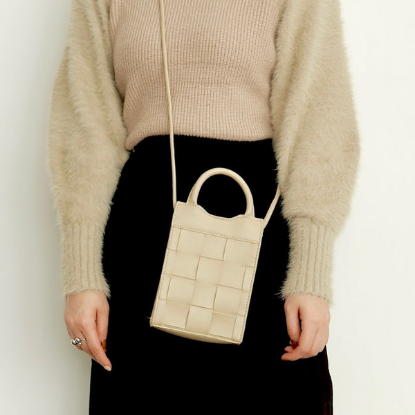 "Elegant Pocket" PU Leather Mini Bag