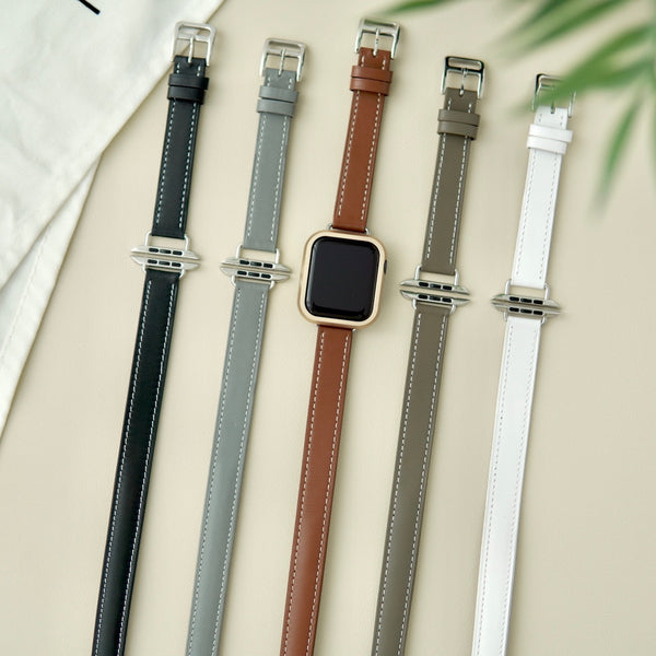 "With a new feeling" double-wrap Apple Watch band 